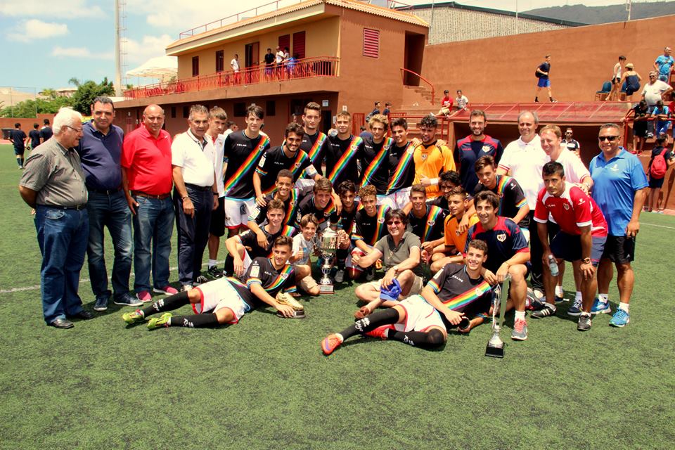 El partido Rayo Vallecano-CD Tenerife abrirá la XXIII edición del Torneo Juvenil Villa de Adeje este sábado