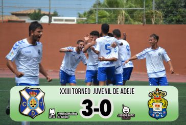 El CD Tenerife, nuevo campeón del Torneo Juvenil Villa de Adeje