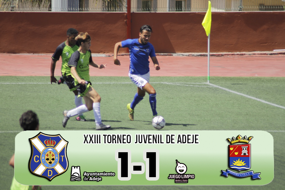 El CD Tenerife, primer finalista del Torneo Juvenil de Adeje